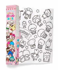 Sanrio Original Characters Hello Kitty & Friends Coloring Pages Roll