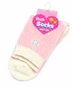 Japan Original My Melody Embroidered Chenille Ankle Socks Characters