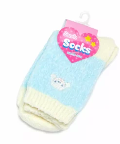 Japan Original Characters Cinnamoroll Embroidered Chenille Ankle Socks