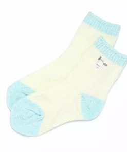 Japan Original Pochacco Embroidered Chenille Ankle Socks