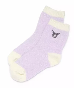 Japan Original Bags+ Kuromi Embroidered Chenille Ankle Socks