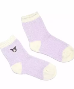 Japan Original Bags+ Kuromi Embroidered Chenille Ankle Socks