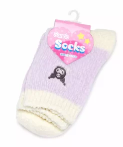 Japan Original Bags+ Kuromi Embroidered Chenille Ankle Socks