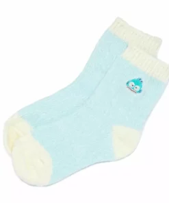 Japan Original Hangyodon Embroidered Chenille Ankle Socks Bags+