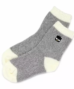 Japan Original Badtz-maru Embroidered Chenille Ankle Socks Bags+