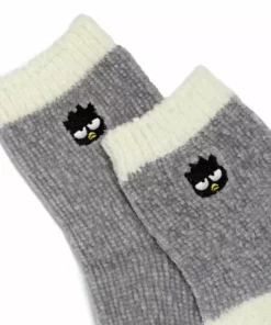 Japan Original Badtz-maru Embroidered Chenille Ankle Socks Bags+