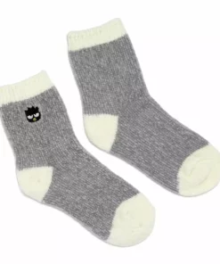 Japan Original Badtz-maru Embroidered Chenille Ankle Socks Bags+