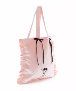 Japan Original Bags+ My Melody Velvet Tote Bag (Midnight MeloKuro)