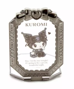 Japan Original Kuromi Folding Compact MIrror (Midnight MeloKuro) Home