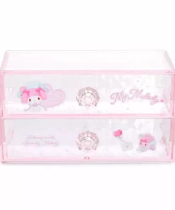 Japan Original My Melody 2-Drawer Desk Organizer Home
