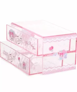 Japan Original My Melody 2-Drawer Desk Organizer Home