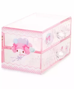 Japan Original My Melody 2-Drawer Desk Organizer Home