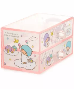 Japan Original LittleTwinStars 2-Drawer Desk Organizer