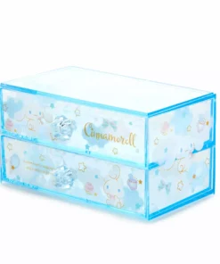 Japan Original Home Cinnamoroll 2-Drawer Desk Organizer