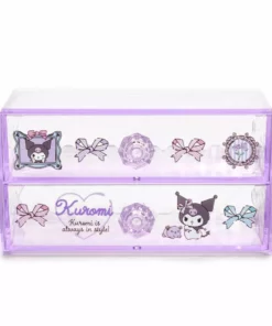 Japan Original Home Kuromi 2-Drawer Desk Organizer