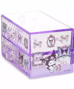 Japan Original Home Kuromi 2-Drawer Desk Organizer