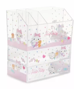 Japan Original Home Hello Kitty Acrylic Desk Caddy
