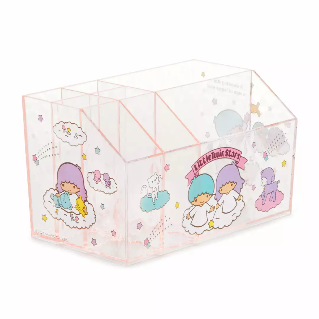 Japan Original Home LittleTwinStars Acrylic Desk Caddy 3 Japan Original Home LittleTwinStars Acrylic Desk Caddy
