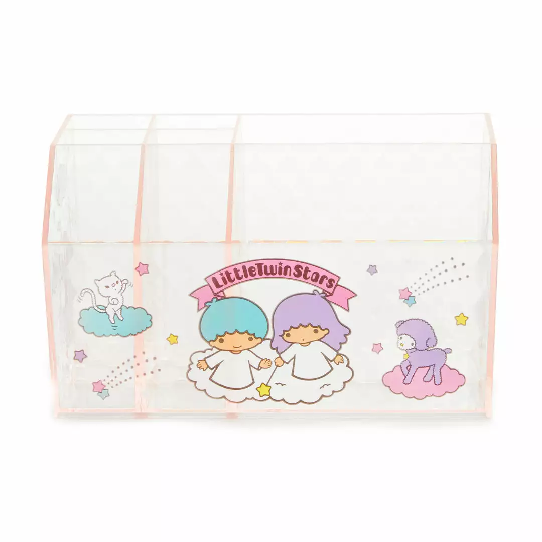 Japan Original Home LittleTwinStars Acrylic Desk Caddy 4 Japan Original Home LittleTwinStars Acrylic Desk Caddy