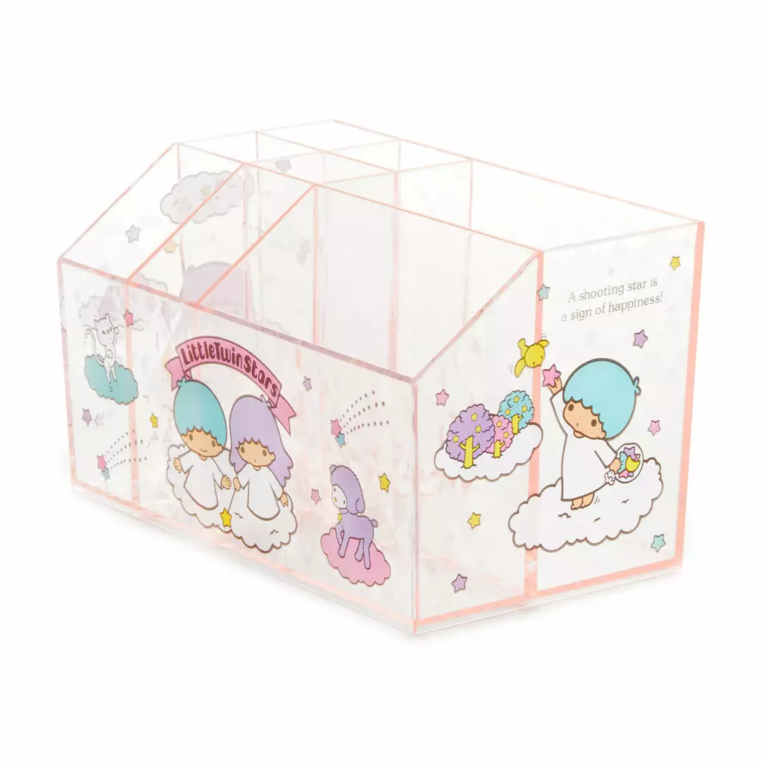 Japan Original Home LittleTwinStars Acrylic Desk Caddy 5 Japan Original Home LittleTwinStars Acrylic Desk Caddy