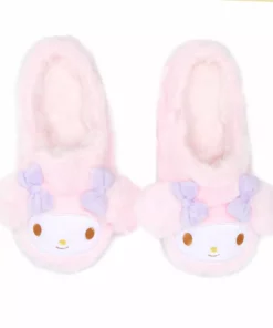 Japan Original My Melody Plush House Slippers