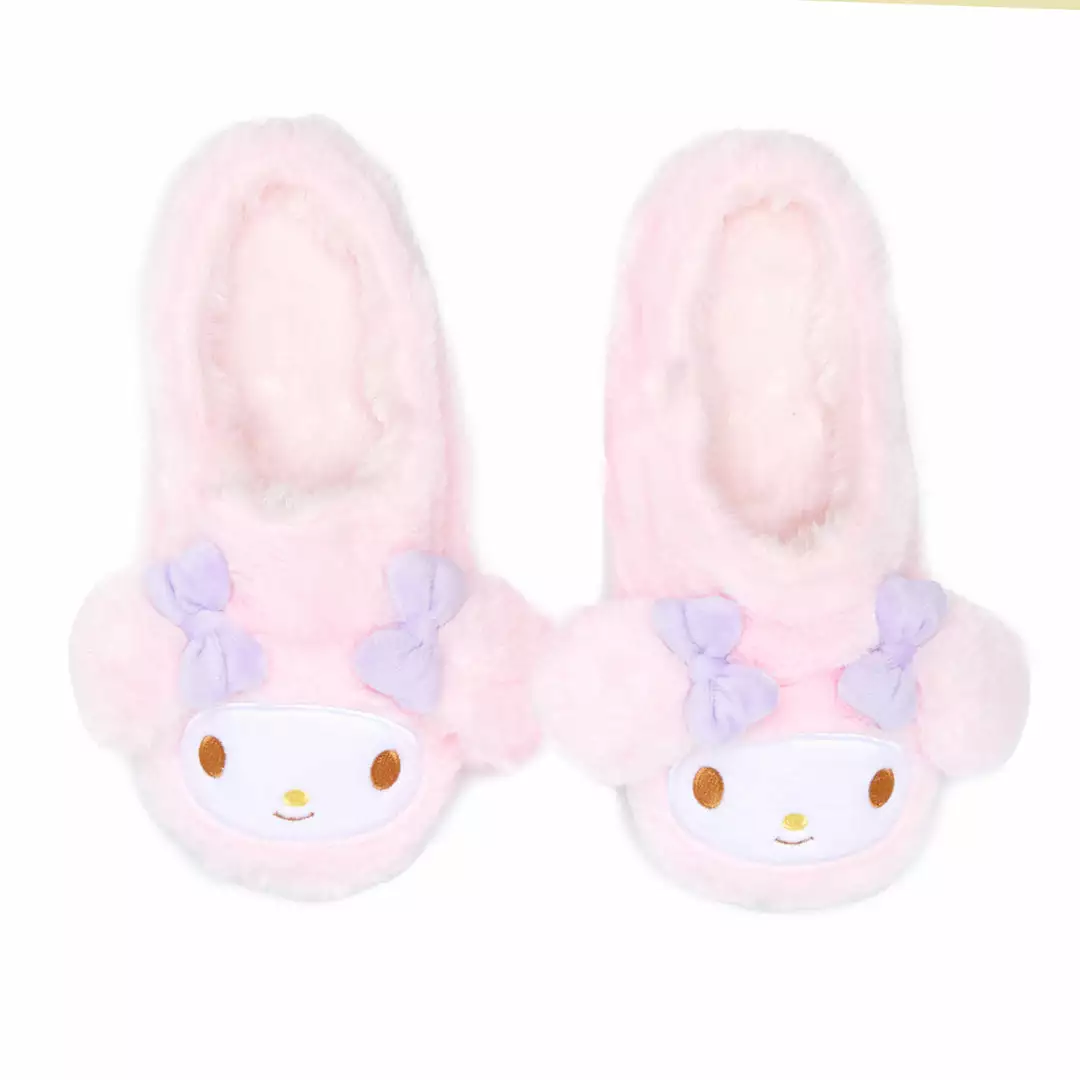 Japan Original My Melody Plush House Slippers 3 Japan Original My Melody Plush House Slippers