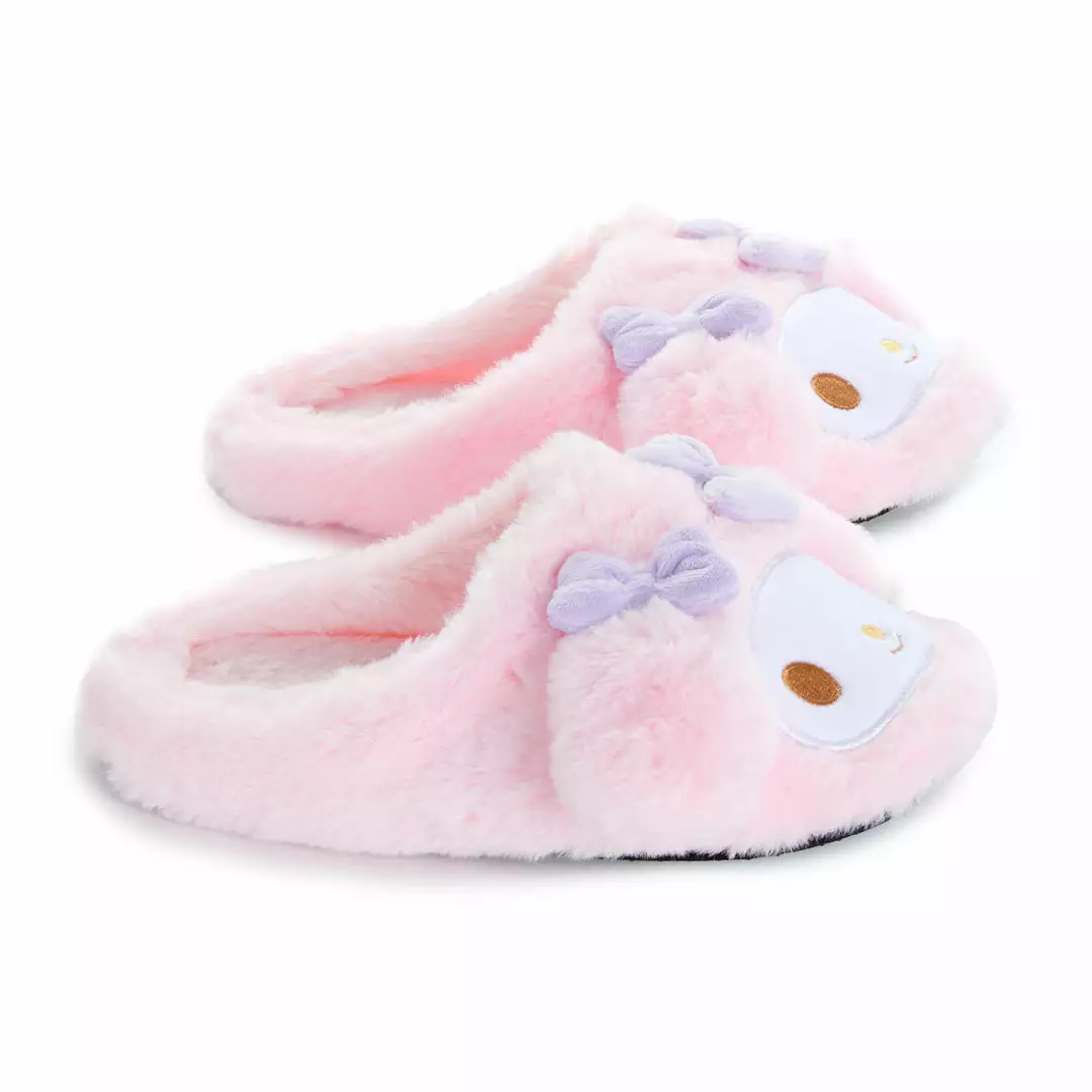 Japan Original My Melody Plush House Slippers 4 Japan Original My Melody Plush House Slippers