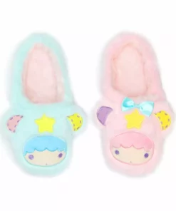 Japan Original LittleTwinStars Plush House Slippers