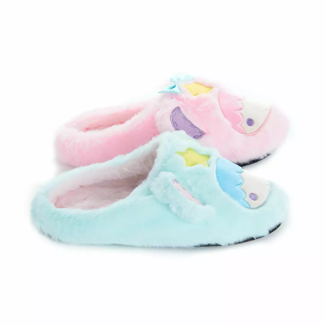 Japan Original LittleTwinStars Plush House Slippers 3 Japan Original LittleTwinStars Plush House Slippers