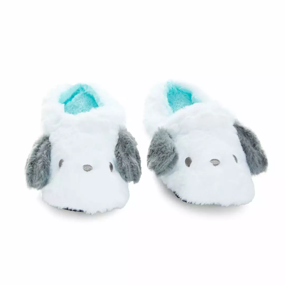 Japan Original Pochacco Plush House Slippers 6 Japan Original Pochacco Plush House Slippers
