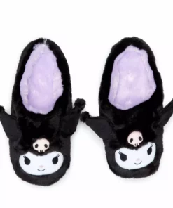 Japan Original Kuromi Plush House Slippers Characters