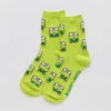 Baggu Corporation Keroppi X Baggu Crew Sock 1 Baggu Corporation Keroppi X Baggu Crew Sock
