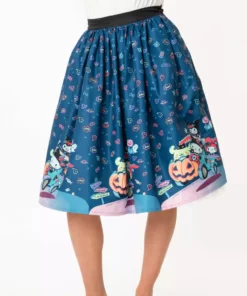 Hello Kitty X Unique Vintage Halloween Joyride Skirt Characters
