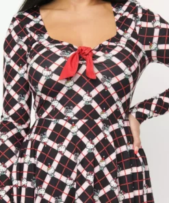 Hello Kitty X Unique Vintage Hello Gorgeous Flare Dress Characters