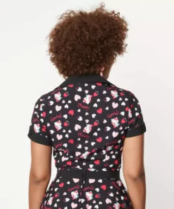 Hello Kitty X Unique Vintage Crop Top