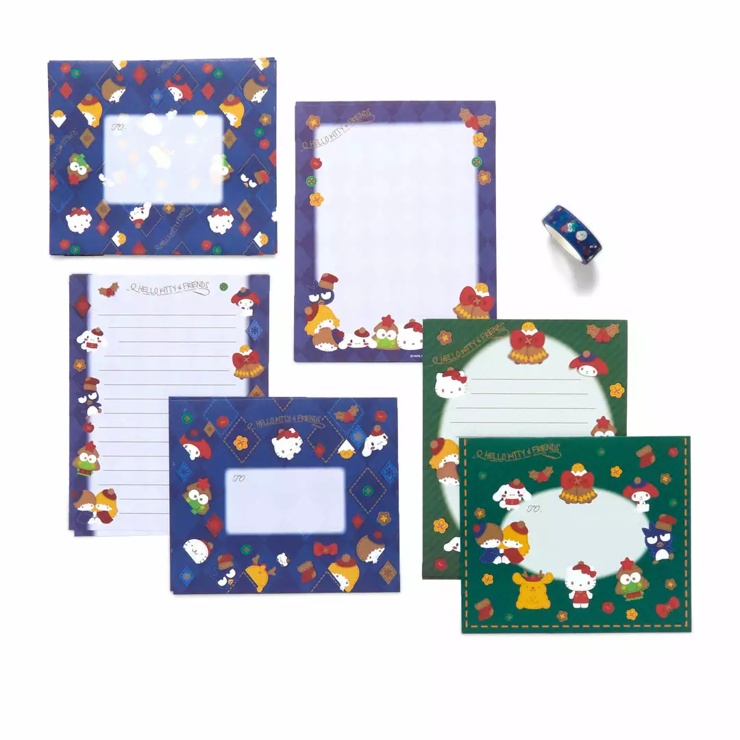 Sanrio New Holiday Stationery Box Set 6 Sanrio New Holiday Stationery Box Set