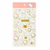 Sanrio Original New Hello Kitty Gold Accent Sticker Sheet