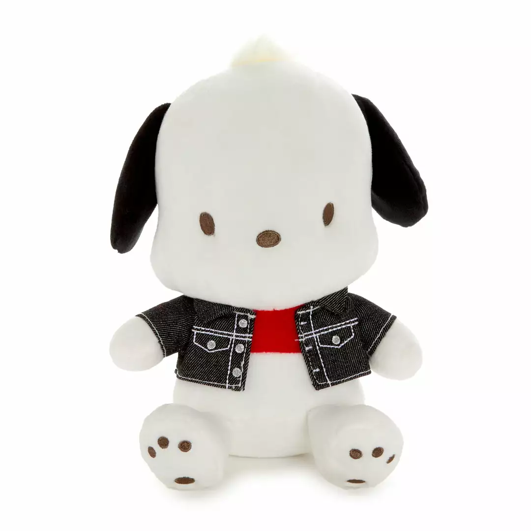 Global Original Pochacco Denim Duds 8" Plush 3 Global Original Pochacco Denim Duds 8" Plush