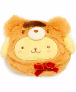 Japan Original New Pompompurin Zipper Pouch (Bear Series)