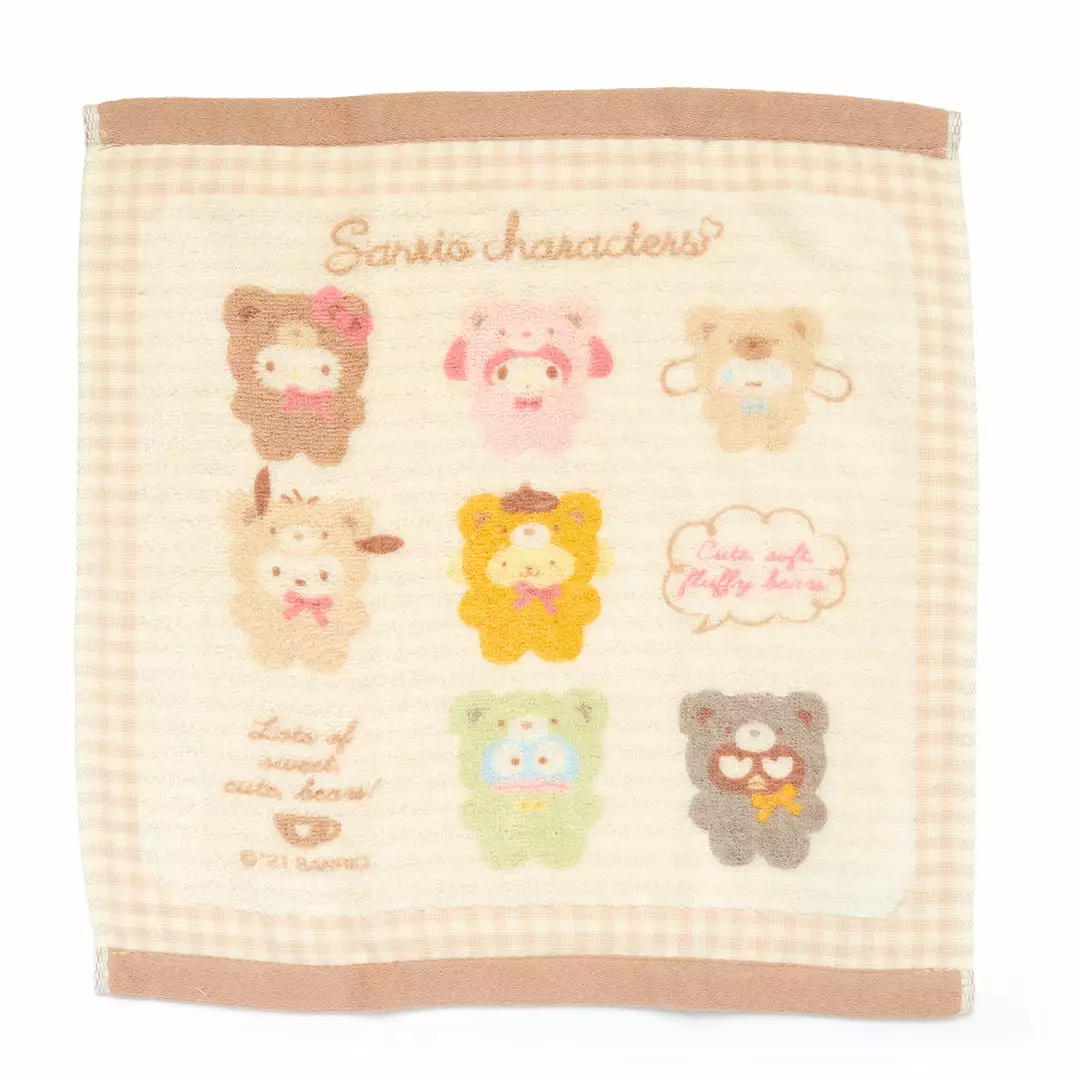 Japan Original Sanrio Characters Wash Towel (Bear Series) New 3 Japan Original Sanrio Characters Wash Towel (Bear Series) New