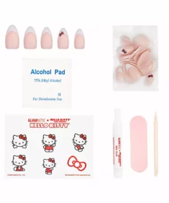 Hello Kitty X Glamnetic Press-on Nail Kit Home
