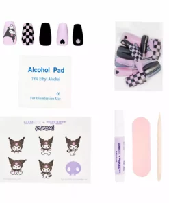 Kuromi X Glamnetic Press-on Nail Kit