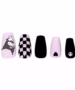 Kuromi X Glamnetic Press-on Nail Kit