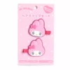 Japan Original My Melody Hair Clips (Emo Kyun Series) New 2 Japan Original My Melody Hair Clips (Emo Kyun Series) New