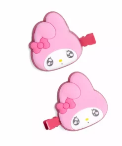 Japan Original My Melody Hair Clips (Emo Kyun Series) New