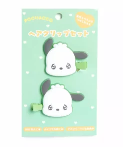 Japan Original Pochacco Hair Clips (Emo Kyun Series) New