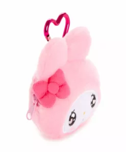 Japan Original My Melody Carabiner Coin Purse (Emo Kyun Series)