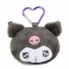 Japan Original Kuromi Carabiner Coin Purse (Emo Kyun Series)