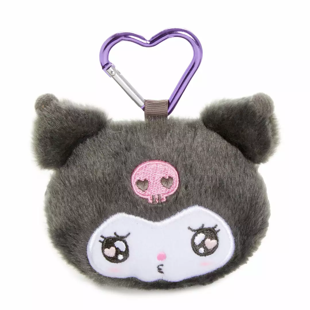 Japan Original Kuromi Carabiner Coin Purse (Emo Kyun Series) 3 Japan Original Kuromi Carabiner Coin Purse (Emo Kyun Series)