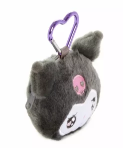 Japan Original Kuromi Carabiner Coin Purse (Emo Kyun Series) 8 Japan Original Kuromi Carabiner Coin Purse (Emo Kyun Series)